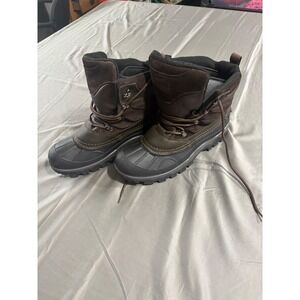 Baffin Ellesmere TRUE-M001‎ Mens Brown Waterproof Insulated Winter Snow Boots 10